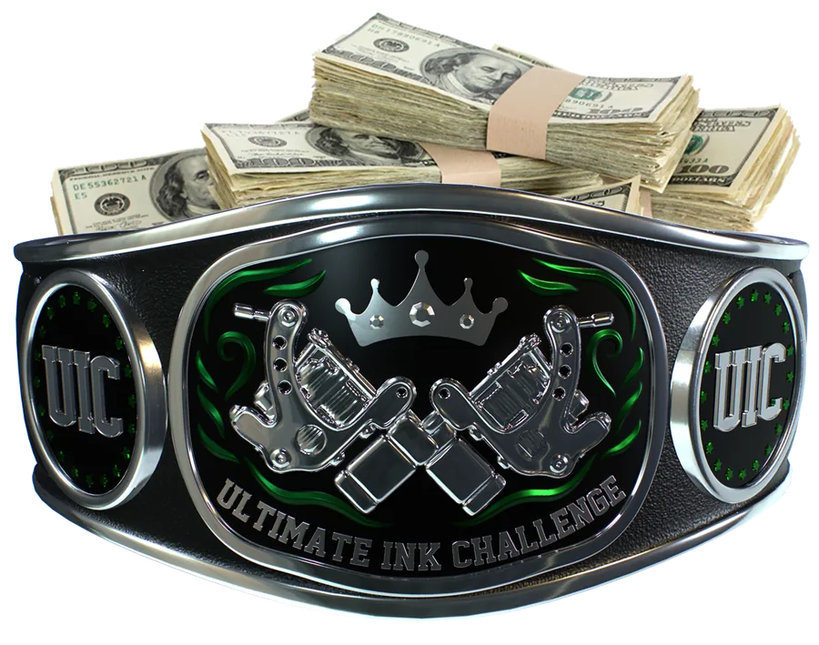 The Ultimate Ink Challenge championship belt